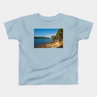 Medulin Coast in Istria, Croatia Kids T-Shirt